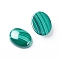 Natural Malachite Cabochons, Oval, 16x12x4.5~5mm
