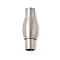 304 Stainless Steel Magnetic Clasps, Column, Stainless Steel Color, 21x8mm, Hole: 4mm