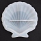 DIY Jewelry Plate Silicone Molds, Storage Molds, Resin Casting Molds, for UV Resin, Epoxy Resin Craft Making, Shell Shape, 111x111mm