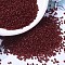 MIYUKI Delica Beads, Cylinder, Japanese Seed Beads, 11/0, (DB1262) Matte Transparent Dark Cranberry, 1.3x1.6mm, Hole: 0.8mm, about 10000pcs/bag, 50g/bag