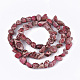 Brins de perles de jaspe impérial naturel G-S355-06D-2