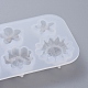 Moules en silicone de fleurs de bricolage X-DIY-D048-12C-4