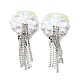 Handgemachte Fimo-Perlen Strass&nbsp;CLAY-Z006-02A-1
