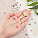 OLYCRAFT 30Pcs Rabbit Resin Filler 6 Colors Epoxy Resin Supplies Animal Theme Epoxy Resin Filling Accessories for Jewelry Making Nail Art - 11x7x3mm FIND-OC0001-67-3