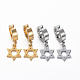 304 Stainless Steel Clip-on Earrings EJEW-H351-16-1