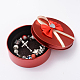 Round Iron Jewelry Boxes OBOX-I001-01-3
