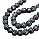 Handgemachte Fimo-Perlen Stränge CLAY-N008-074-B01-3