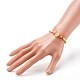Bracelets de perles de nylon tressés réglables BJEW-JB06198-5