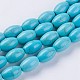 Chapelets de perles en turquoise synthétique G-J394-02-1