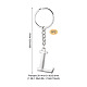 Porte-clés en alliage&nbsp;KEYC-TADJ0001-11L-3