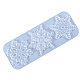 Stampi in silicone per fondente alimentare con fiocchi di neve a tema invernale WINT-PW0001-075-2