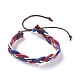 Ensemble de bracelets de cordon en cuir pour hommes femmes BJEW-C005-02B-4