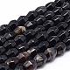 Natural Striped Agate/Banded Agate Beads Strands G-P192-11B-1