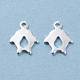 201 Stainless Steel Charms STAS-K154-30S-2
