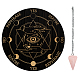 AHADEMAKER 1Pc Cone/Spike/Pendulum Natural Rose Quartz Stone Pendants DIY-GA0004-30D-1