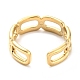 304 anello per polsino aperto da donna in acciaio inossidabile RJEW-C016-06G-3