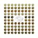 100 Stk. 8 mm natürliche grüne Granat runde Perlen DIY-LS0002-63-1