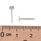 925 Sterling Silver Stud Earring Findings X-STER-T002-200S-3