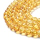 Perles d'ambre naturel brins G-K308-D01-5mm-1