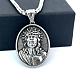 Ретро-кулон с изображением святого из нержавеющей стали 304 на тему греческой мифологии DK4418-5-1