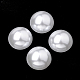 Cabochons de perles imitation plastique écologiques X-MACR-S283-03P-27-2