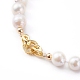Natürliche Barockperlen Keshi Perlen Perlenketten NJEW-JN03325-3