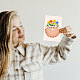 マンダラ炭素鋼カッティングダイステンシル  DIYスクラップブッキング用  フォトアルバム  装飾的なエンボス紙カード  花  124x146x0.8mm DIY-WH0309-1697-7