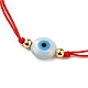 Bracelets réglables de perles tressées avec cordon en nylon BJEW-JB05543-02-2