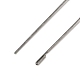 Perlennadeln aus Stahl mit Haken für Perlenspinner X-TOOL-C009-01B-01-3
