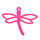 Lovely Dragonfly Pendants for Necklace Design PALLOY-4658-03-LF-2