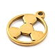 304 Stainless Steel Charms STAS-Q306-01G-D-2