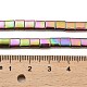 Гальванические немагнитная синтетический гематит бисер пряди G-G089-B02-19-4