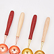 CRASPIRE 4 Pieces Wax Spoon Set Wax Melting Spoons for Melting Wax Seal Beads Wax Seal Sticks for Wax Seal Stamp Sealing Letter Wedding Invitation Cards Gift AJEW-CP0004-15-5