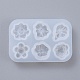 Moules en silicone de fleurs de bricolage X-DIY-D048-12B-3