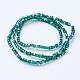 Electroplate Glass Beads Strands X-EGLA-F121-HR-A01-2
