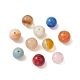 100pcs 10 perles rondes en verre de style GLAA-FS0001-63-3