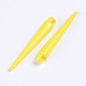 Pendentifs acryliques jaune de pointes  X-SACR-R724-2-3
