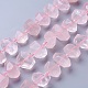 Chapelets de perles en quartz rose naturel G-P434-19-2