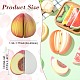 9 pieza de papel de notas con temática de frutas de 9 estilos&nbsp;ST-CJ0044-001-2