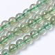 Perles d'apatite verts naturels brins G-F568-208-4mm-1