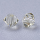 Abalorios de cristal austriaco de imitación SWAR-F022-3x3mm-213-3