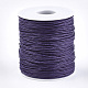 木綿糸ワックスコード  紫色のメディア  1.5mm  約100ヤード/ロール YC-R003-1.5mm-192-1