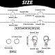 Kits de fabricación de collares de cadena diy sunnyclue DIY-SC0020-80-2