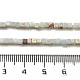 Brins de perles synthétiques aqua terra jasper G-B064-A26-5
