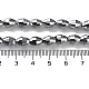Chapelets de perles en verre électroplaqué GC881Y-2-3