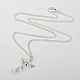 Alloy Dragonfly Jewelry Sets: Earrings & Necklaces SJEW-JS00714-3