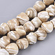 Chapelets de perles de coquille de trochid / trochus coquille SSHEL-N032-01-1