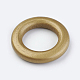 Spray Painted Wood Linking Rings WOOD-Q030-65G-2