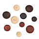 4-Agujero botones de madera BUTT-TA0001-06-3