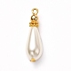 Ciondoli di perle di vetro PALLOY-JF00902-1